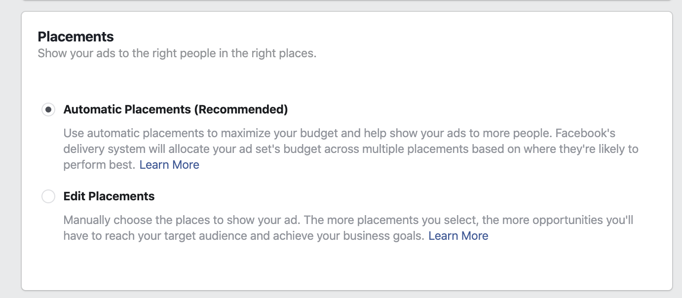 Everything You Need to Know About Facebook Ad Placements - Connectio